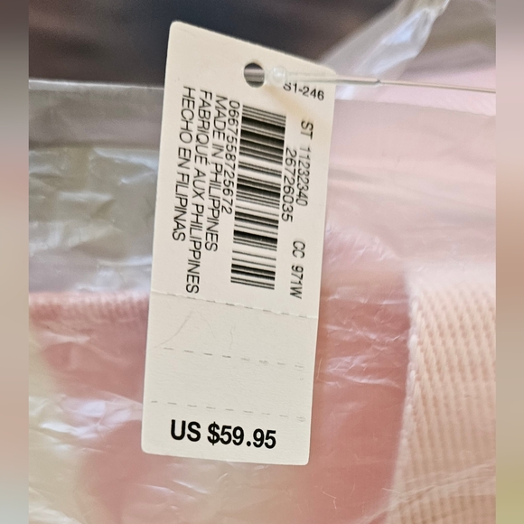 Victoria's Secret Pink Striped Tote Bag NWT - Picture 6 of 14